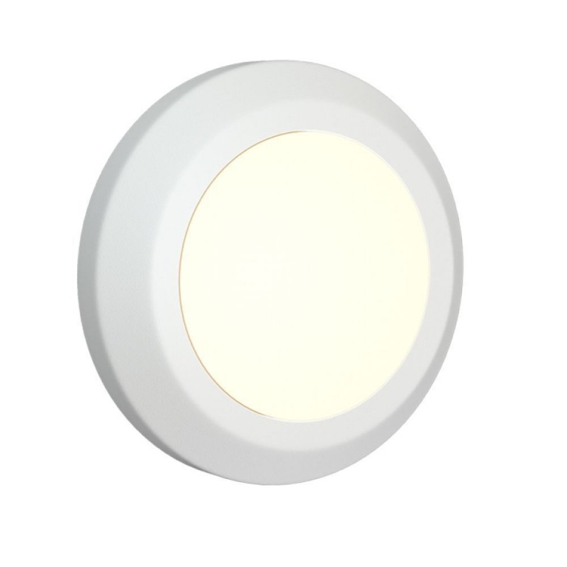 it-Lighting Jocassee LED 3.5W 3CCT Outdoor Wall Lamp White D:15cmx2.7cm (80201420)