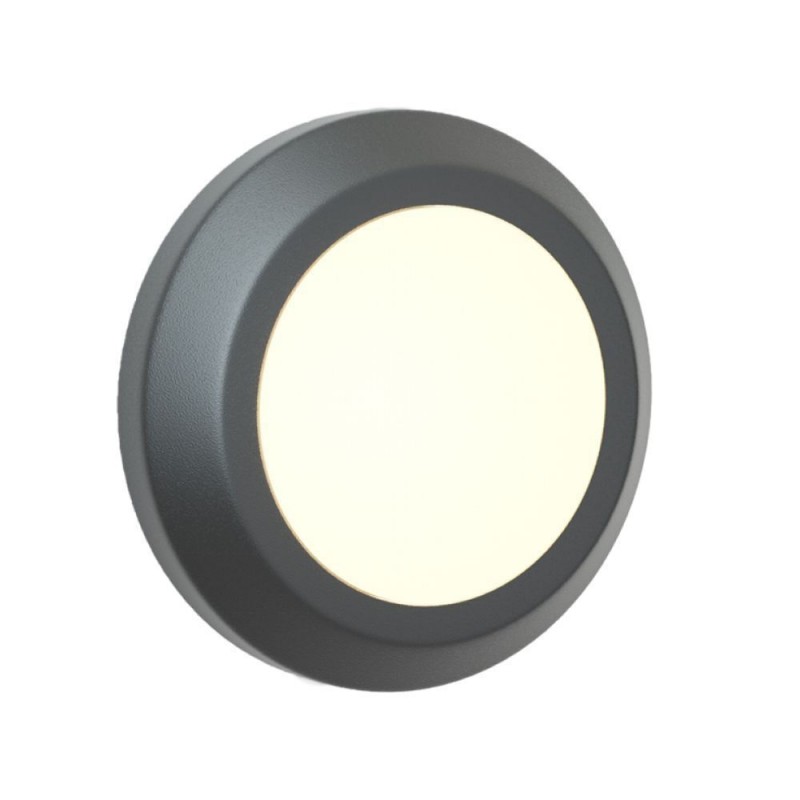 it-Lighting Jocassee LED 3.5W 3CCT Outdoor Wall Lamp Anthracite D:15cmx2.7cm (80201440)