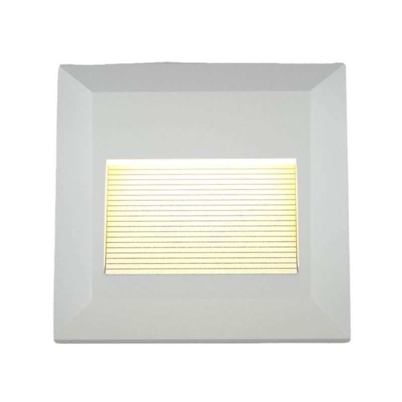 it-Lighting Salmon LED 2W 3CCT Outdoor Wall Lamp White D:12.4cmx12.4cm (80201820)