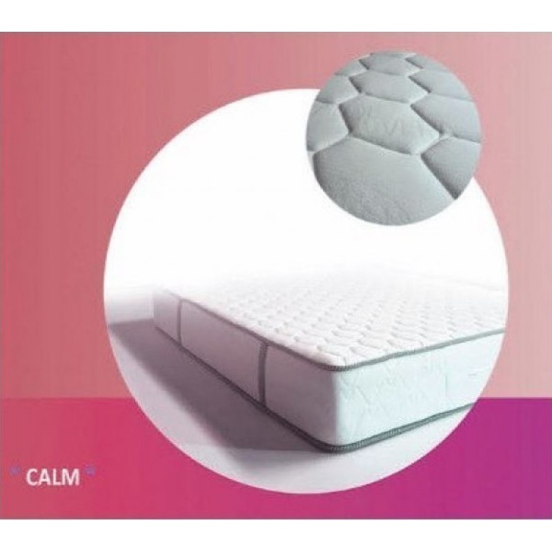 Achaia Strom Calm 1Φ Ημίδιπλο Ανατομικό Στρώμα Latex Διπλής Όψης 130x200x24cm με Aloe Vera