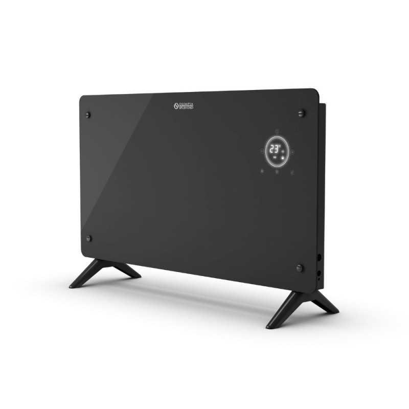 Olimpia Splendid Caleo Θερμοπομπός Δαπέδου 2000W με Ηλεκτρονικό Θερμοστάτη και WiFi Μαύρο Κωδικός: 48900888