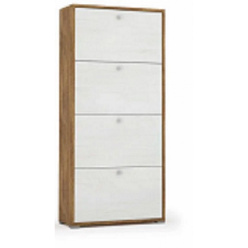 EL 7004 ΚΑΦΕ ΓΚΡΙ   Παπουτσοθήκη τετράφυλλη (24ζευγ.) απο μοριοσανιδα 67x28x147   EL 7004 ΚΑΦΕ ΓΚΡΙ   Παπουτσοθήκη τετράφυλλη (24ζευγ.) απο μοριοσανιδα 67x28x147