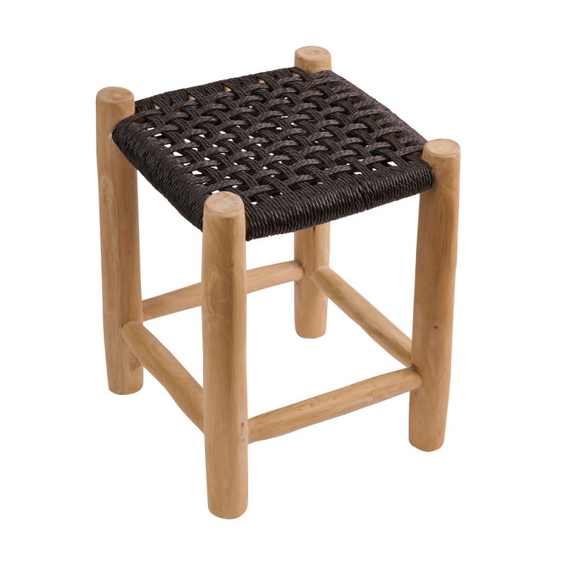 Σκαμπό NOOR μαύρο 35 x 35 x 47, 901-024