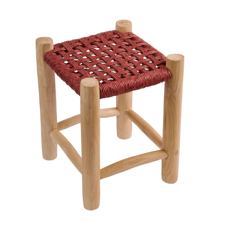 Σκαμπό NOOR κόκκινο 35 x 35 x 47, 901-028