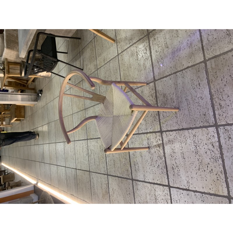 Πολυθρονα ξυλου οξυια   THE LAYLA ARMCHAIR ΑΜΕRΙCΑΝ ΟΑΚ ΡΑΡΕR CΟRD  54 × 55 × 75 cm (L x W x H)