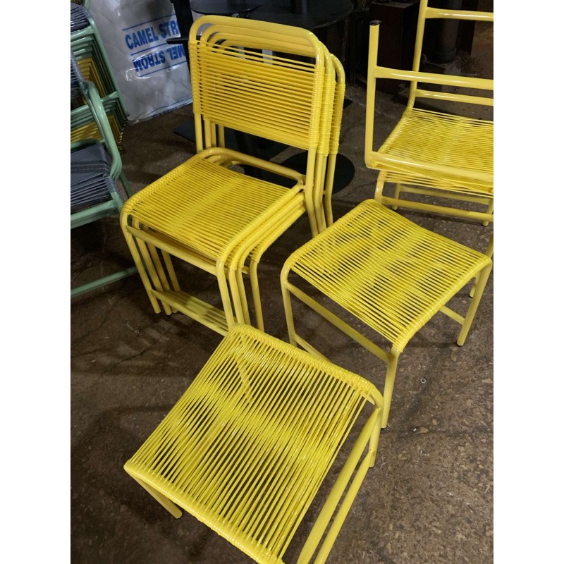  ΣΚΑΜΠΟ ΧΑΜΗΛΟ  ΠΛΕΚΤΟ ΜΕΤΑΛΛΟ ΚΑΙ ΚΑΛΩΔΙΟ ΔΙΑΣΤΑΣΕΙΣ  44*44*45 cm  