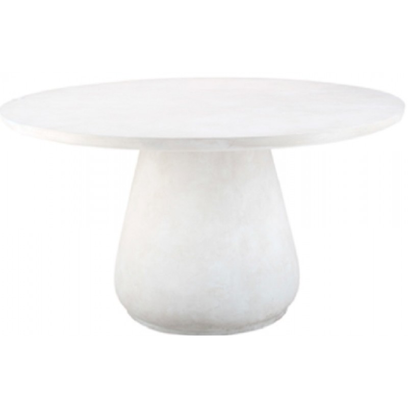 ΡΟΤΟΝΤΑ ΛΕΥΚΗ από τσιμέντο  top: 140x140x72cm   Κωδικός προϊόντος: 2581039