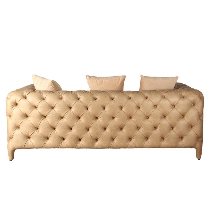 ΚΑΝΑΠΕΣ 2 ΘΕΣΕΩΝ ΜΠΕΖ ΤΕΧΝΟΔΕΡΜΑ ΜΕ 3 ΒΕΛΟΥΔΙΝΑ ΜΑΞΙΛΑΡΙΑ  SKU:2339007