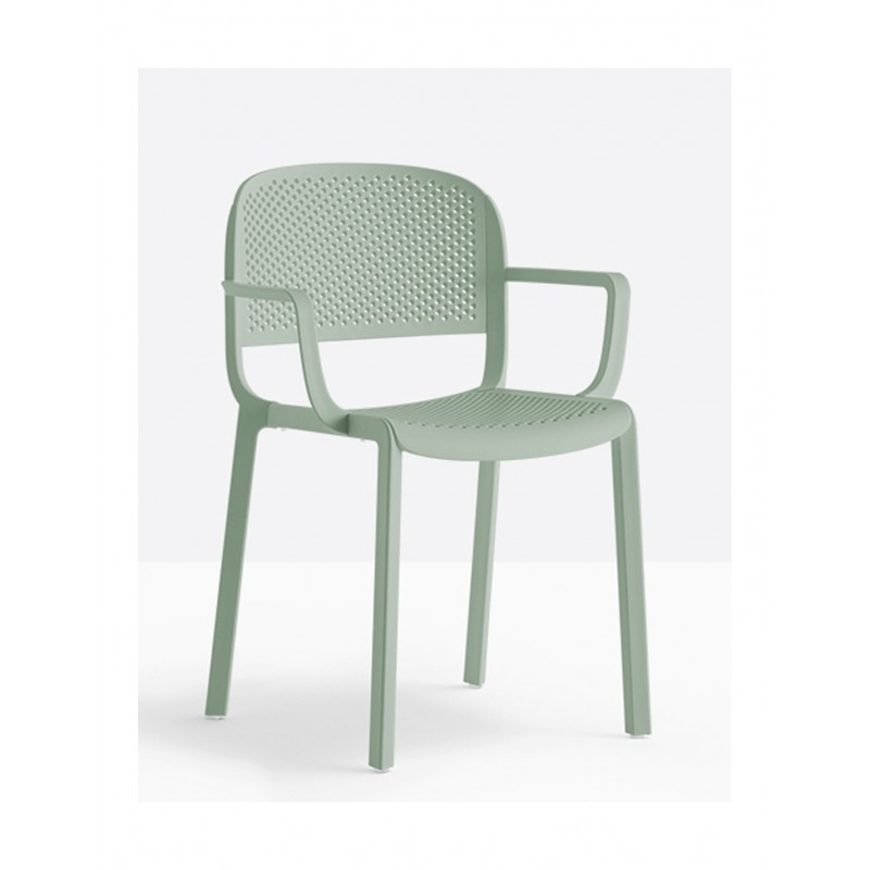 Pedrali Dome 266 - Πολυθρόνα πολυπροπυλενίου διάτρητη ( δυνατ επιλογής 4 χρωμάτων)