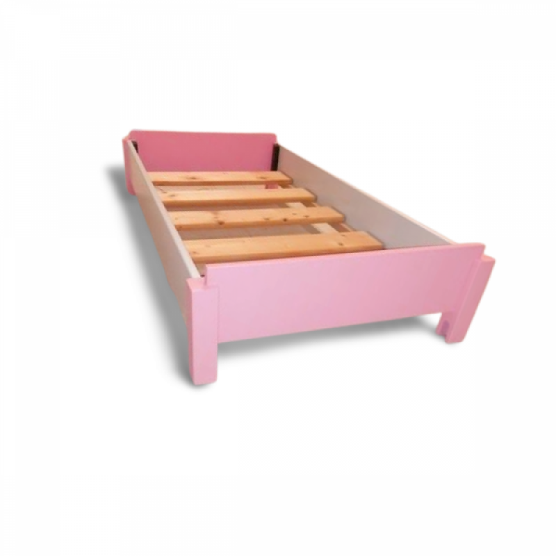 ΚΡΕΒΑΤΙ ΝΗΠΙΩΝ ΣΤΟΙΒΑΖΟΜΕΝΟ ΓΙΑ ΣΤΡΩΜΑ 60X120CM (ΧΩΡΙΣ ΣΤΡΩΜΑ) ΡΟΖ