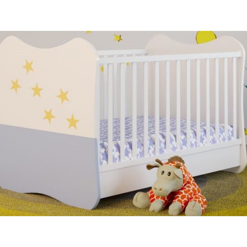 ΒΡΕΦΙΚΟ ΚΡΕΒΑΤΑΚΙ ΑΠΟΛΛΩΝ ΔΙΑΙΡΟΥΜΕΝΟ ΑΠΟ MDF 81X147X98CM