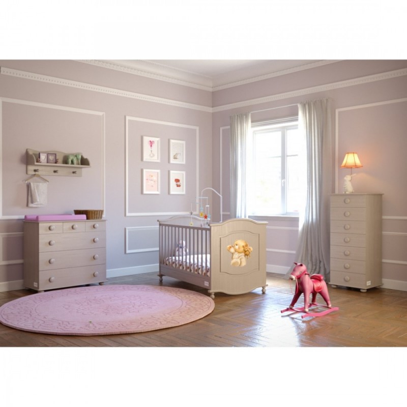 ΒΡΕΦΙΚΟ ΚΡΕΒΑΤΑΚΙ ΜΑΡΓΑΡΙΤΑ ΑΠΟ MDF 90X150X98CM