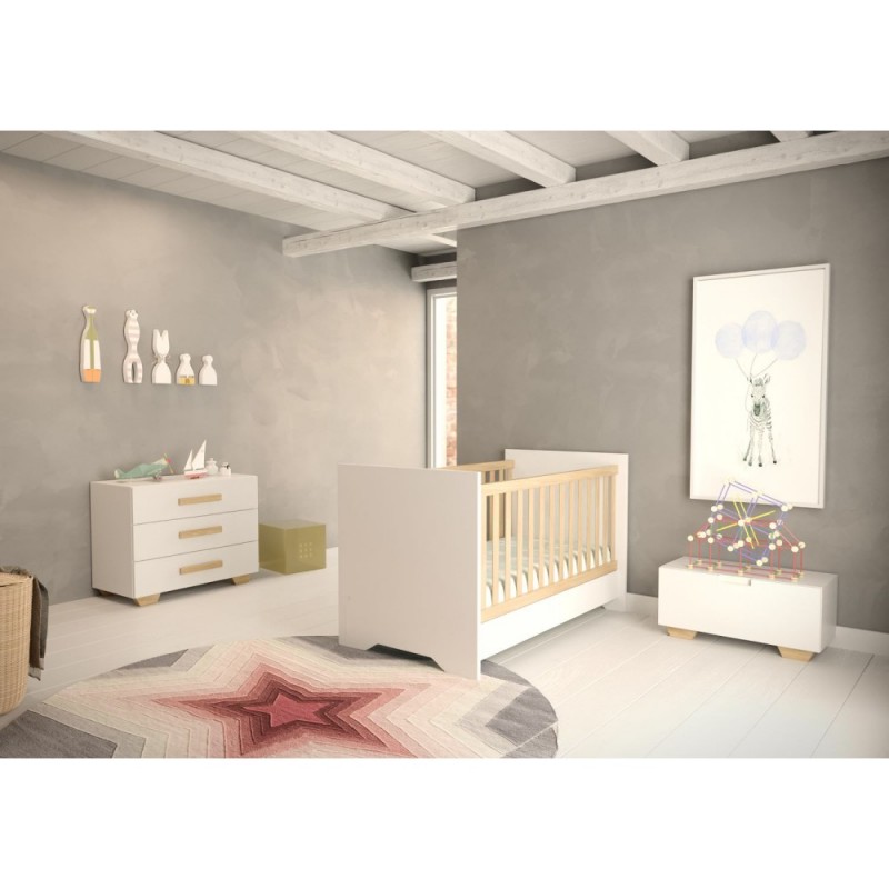 ΒΡΕΦΙΚΟ ΚΡΕΒΑΤΑΚΙ ΝΑΤΑΛΙΑ ΑΠΟ MDF 83X147X92CM