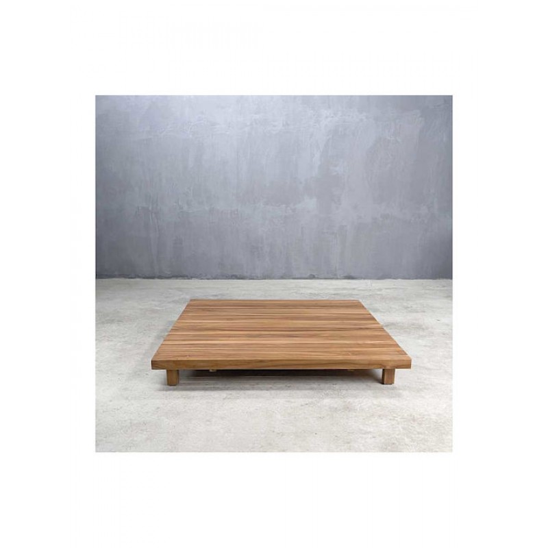 HANOI 120 COFFEE TABLE SQUARE TEAK - ΤΡΑΠΕΖΙ ΣΑΛΟΝΙΟΥ ΚΩΔ 5814S -  120×120×20cm 