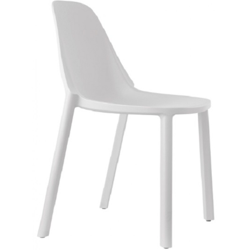 Καρέκλα technopolymer 53x54x82 piu - Λευκό  
