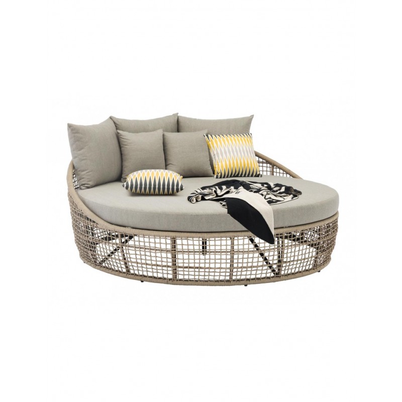 Ellery Daybed Αλουμινίου διαστάσεις Ø180xH85(48)cm   Κωδικός  47720-001  