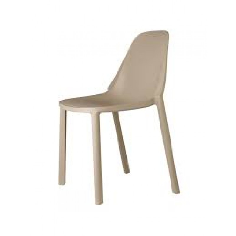 Piu καρέκλα 15 - Dove grey 53x54x82(45)cm  ΕΛΑΧΙΣΤΗ ΠΑΡΑΓΓΕΛΙΑ 6 τμχ 