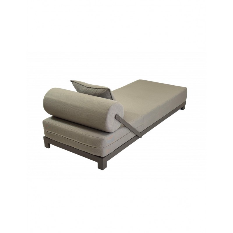 Lara Ξαπλώστρα Αλουμινίου με μαξιλάρι  Διαστάσεις  200x80xH33cm