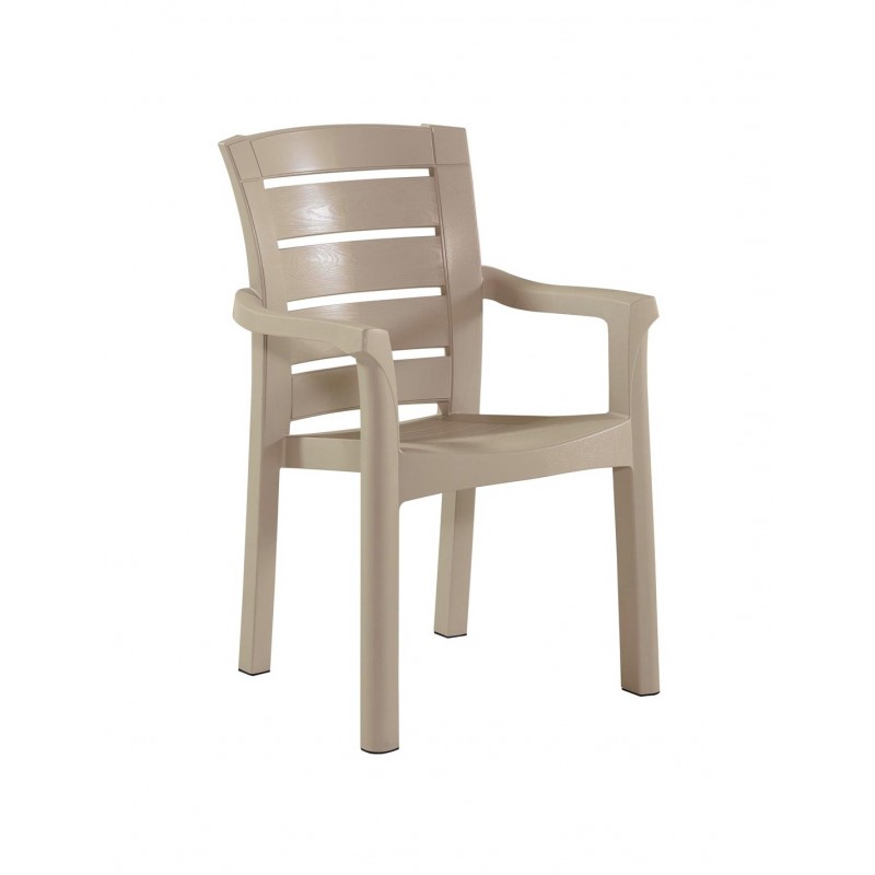 Milano πολυθρόνα resin   Διαστάσεις :52x50x83/46cm