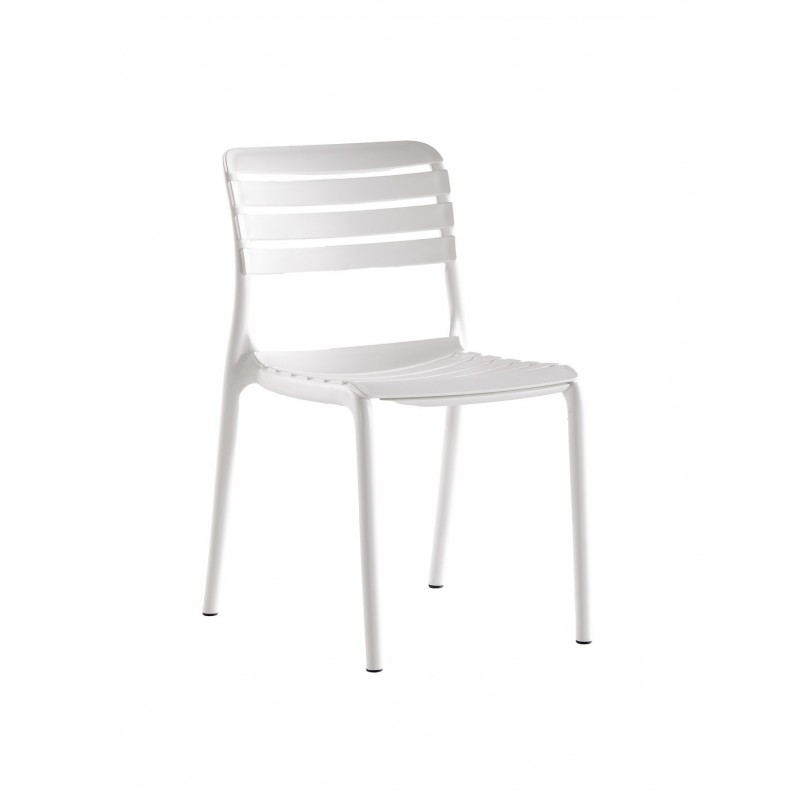 Not καρέκλα polypropylene λευκό  Κωδικός 45604-117337 Διαστάσεις47x56x82(47)cm 