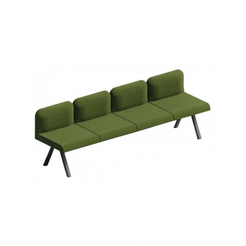 Panky cod.PK4P καναπές τετραθέσιος    29503-108288    ιδανικός για γραφεία - ιατρεία  