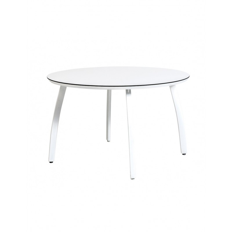Sunset Ø120 τραπέζι 096 - Ice white Ø120x74cm