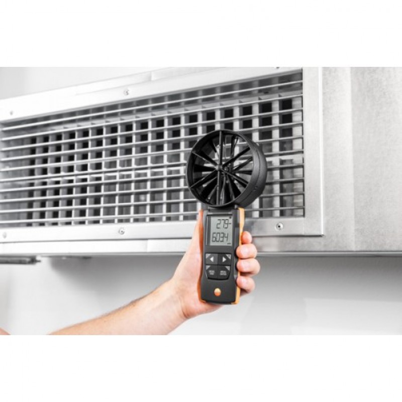 testo 417 Κωδικός 0563 0417  με τσάντα μεταφοράς, πρωτόκολλο βαθμονόμησης και 3 μπαταρίες x ΑΑ  