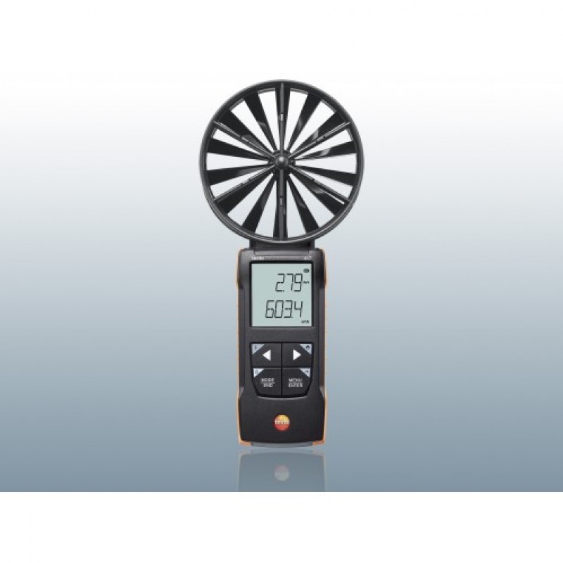 testo 417 Κωδικός 0563 0417  με τσάντα μεταφοράς, πρωτόκολλο βαθμονόμησης και 3 μπαταρίες x ΑΑ  