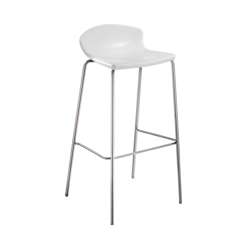 Easy 67 σκαμπό bar 00-White 37x36x67cm