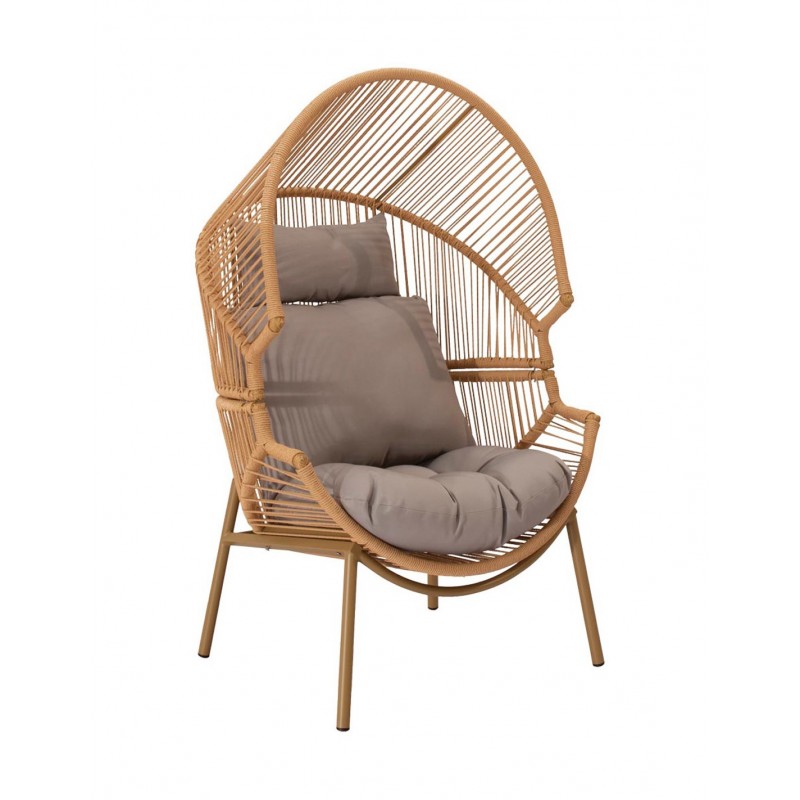 Willow πολυθρόνα lounge μεταλλική -  45229