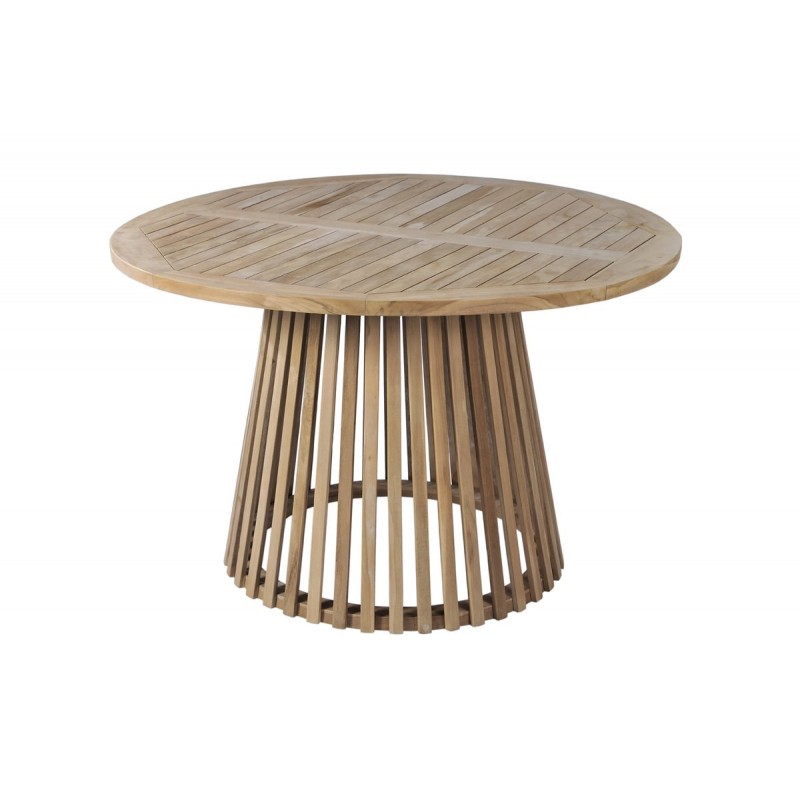 Τραπέζι MARIA Από Ξύλο Teak – 125155  Διάσταση προϊόντος : Φ120X75H  