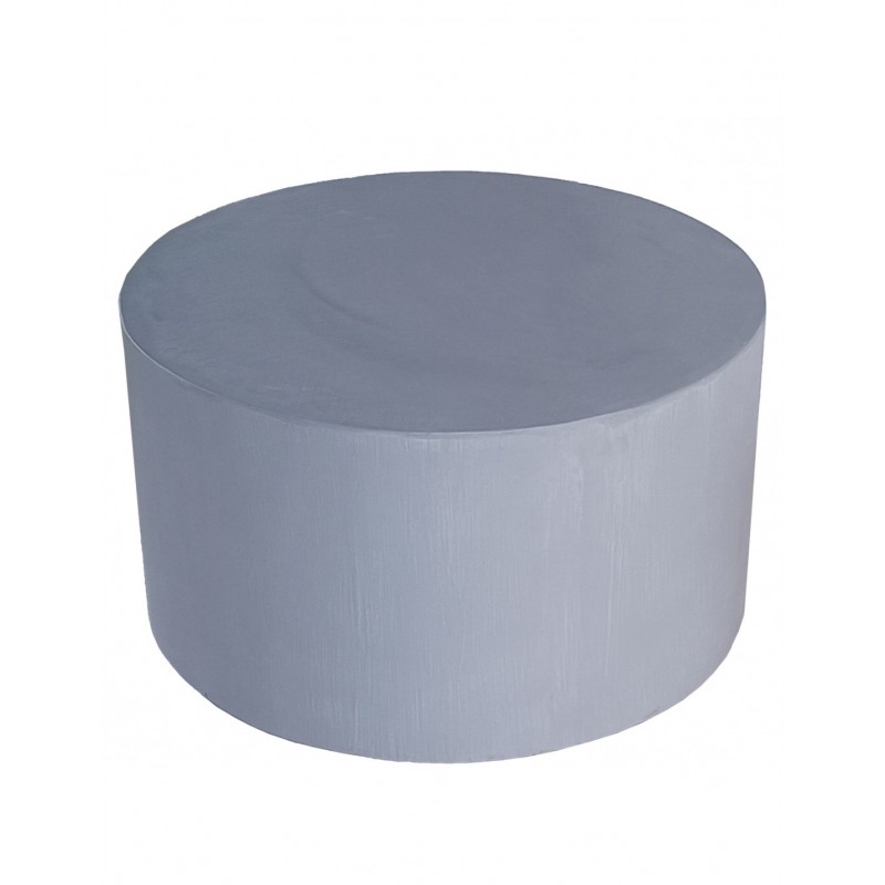 AVG975 τραπεζάκι cement  σκουρο τσιμεντο   χαμηλό  Κωδικός 31327-116654   Διαστάσεις   Ø80x45cm