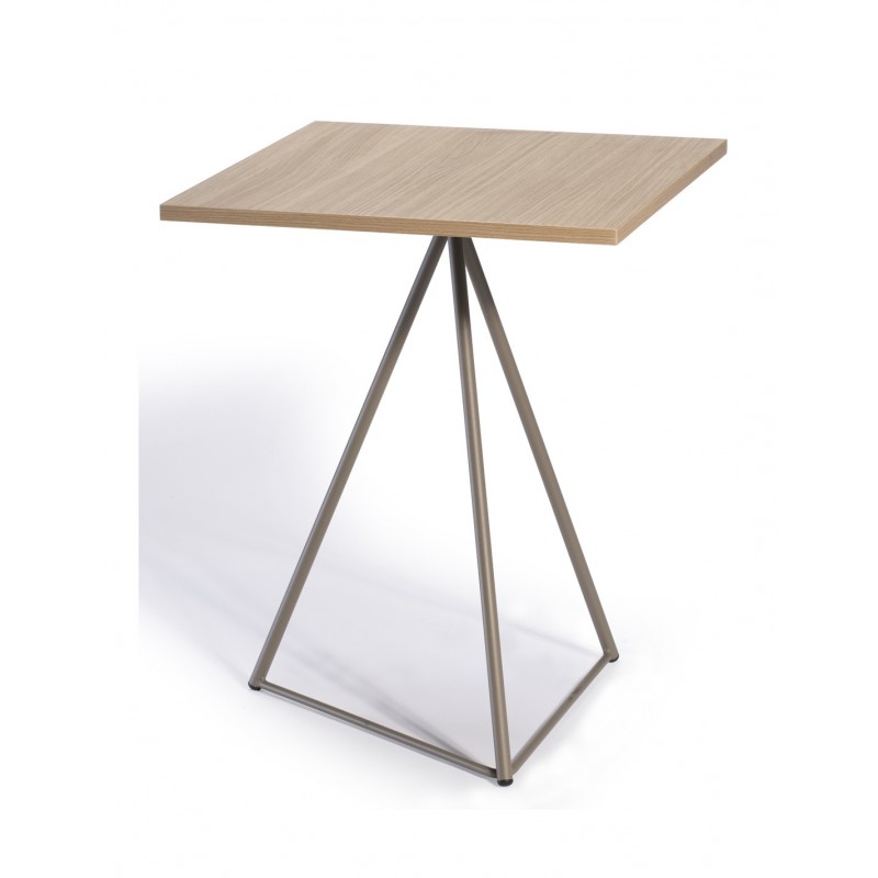 Glitter τραπέζι μεταλλικό- επιφάνεια laminate ΔΙΑΣΤΑΣΕΙΣ 60x60x74cm Κωδικός : 28799-102317