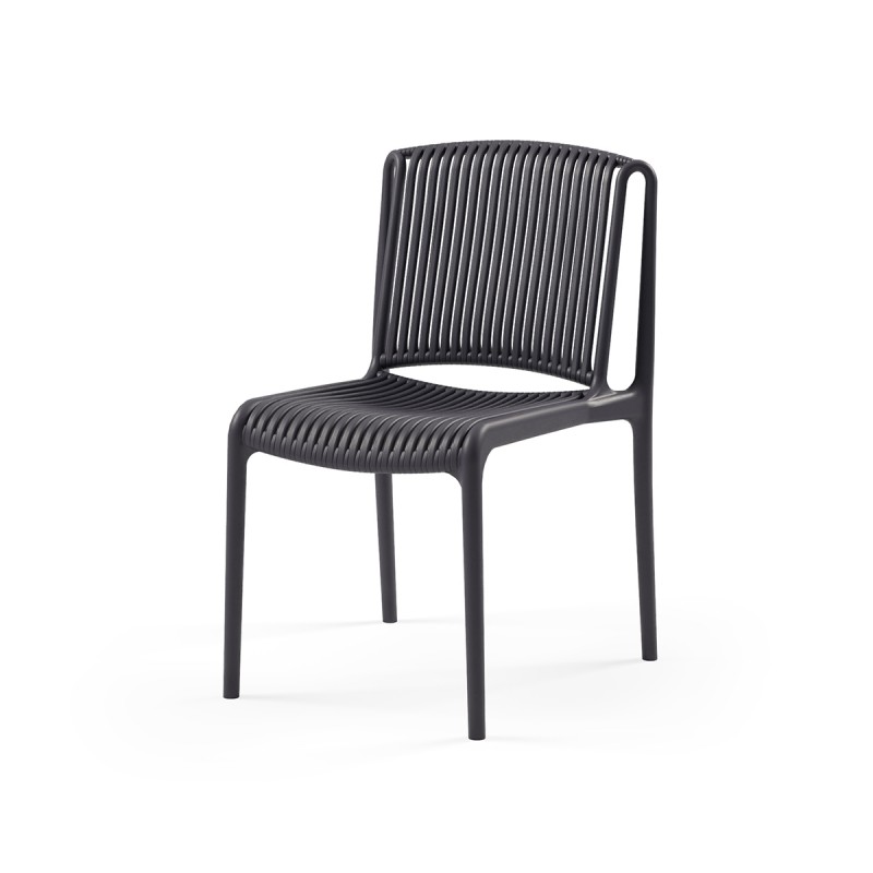 Nes καρέκλα polypropylene - 31497-117139    polypropylene και fiberglass ΑΝΘΡΑΚΙ  