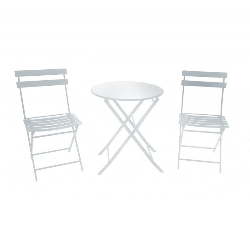 Phoenix set 3τμχ μεταλλικό Ø60  Κωδικός   31854-001 - λευκό χρωμα 