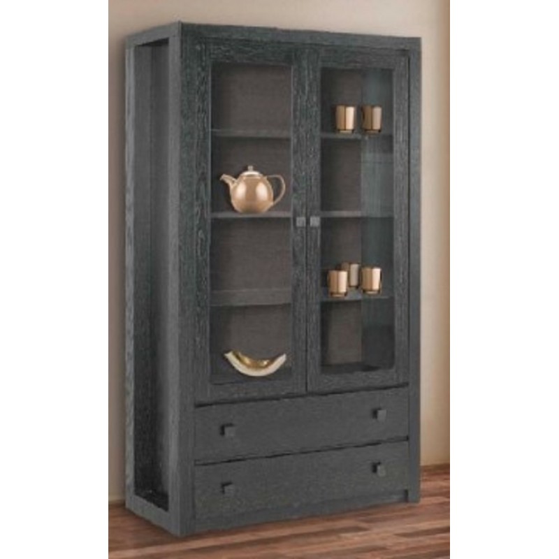 ΒΙΤΡΙΝΑ ΣΑΛΟΝΙΟΥ, ΑΝΘΡΑΚΙ ΟΞΙΑ 90*40*190 cm ΚΩΔ. 103