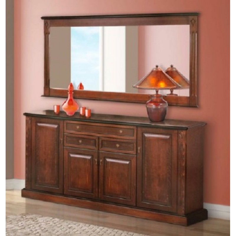 ΣΥΝΘΕΣΗ ΣΑΛΟΝΙΟΥ ΜΕ ΚΑΘΡΕΦΤΗ, ΚΑΦΕ ΟΞΙΑ 200*40*90 cm ΚΩΔ. 109