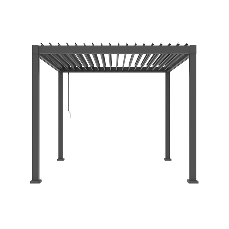 ΠΕΡΓΚΟΛΑ ΑΛΟΥΜΙΝΙΟΥ 5535 G   Διάσταση: 3x3m Χρώμα Ανθρακί   