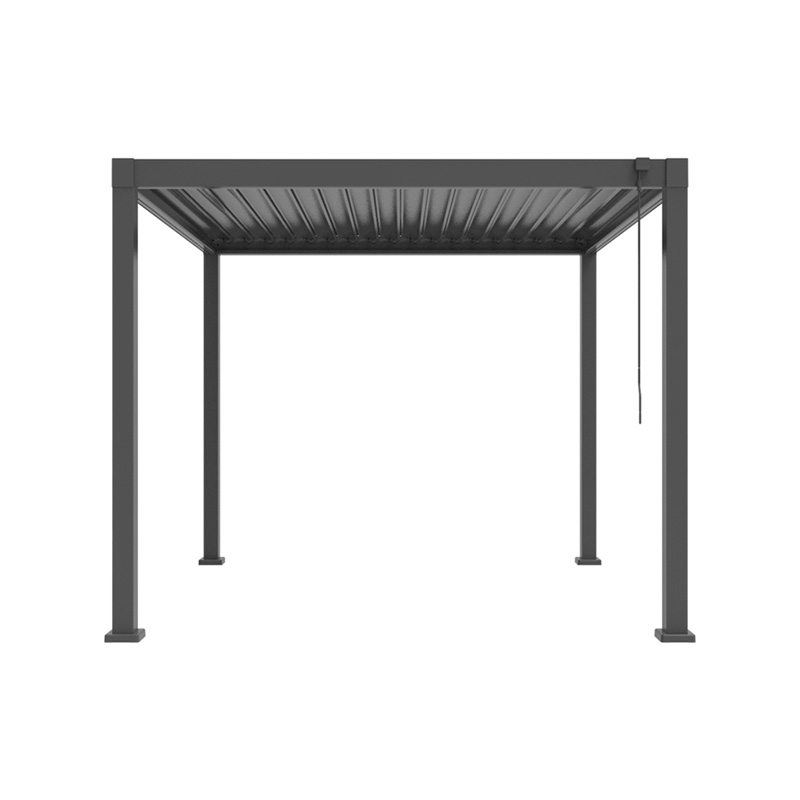 ΠΕΡΓΚΟΛΑ ΑΛΟΥΜΙΝΙΟΥ 5535 G   Διάσταση: 3x3m Χρώμα Ανθρακί   