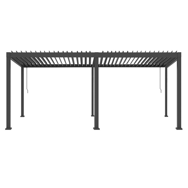 ΠΕΡΓΚΟΛΑ ΑΛΟΥΜΙΝΙΟΥ 5539 G  Διάσταση: 3x6m Χρώμα Ανθρακί