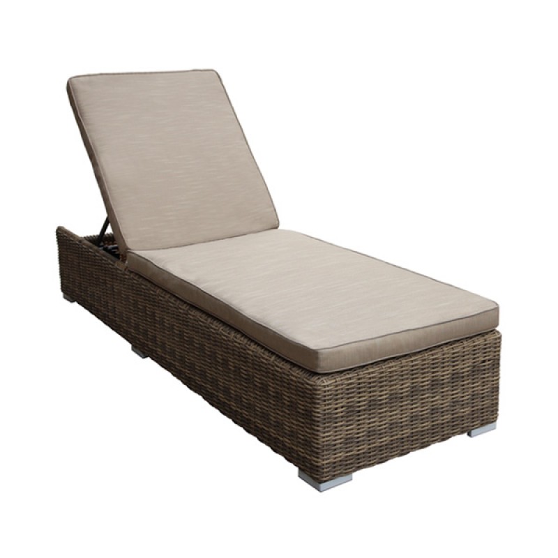 BL ALETTA 5071 G - Ξαπλώστρα Wicker αλουμινίου