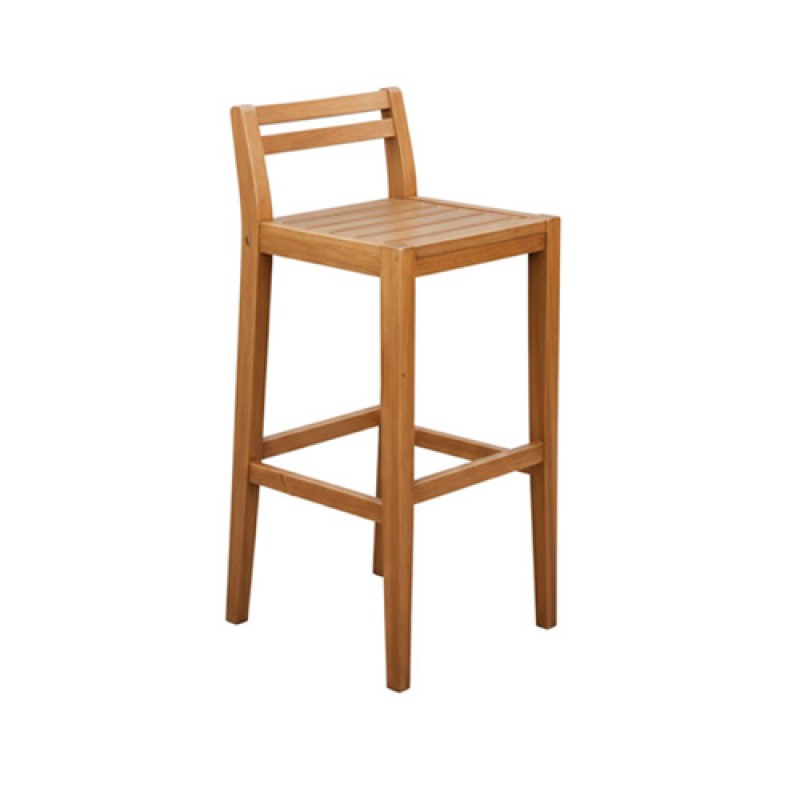 Just 5542 G Σκαμπό μπάρ Teak Διάσταση Μ040xΠ041xΥ75/91cm