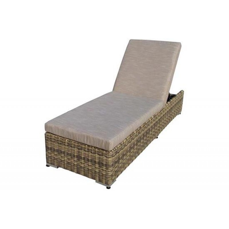 BL ALETTA 5071 G - Ξαπλώστρα Wicker αλουμινίου