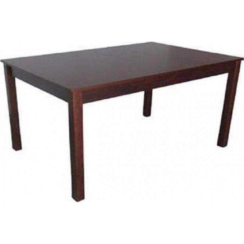 Τραπέζι Τραπεζαρίας Pnelope 1031 In Walnut Καρυδί 120x80x75cm
