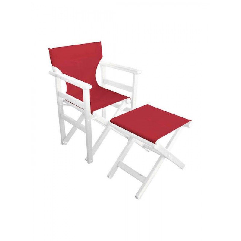 5247 G + 5256 G ΣΕΤ 2 ΤΕΜ ΠΟΛΥΘΡΟΝΑ ΣΚΑΜΠΟ ΣΚΗΝΟΘΕΤΗ ΛΕΥΚΟ ΞΥΛΟ ΟΞΙΑΣ κοκκινο  68Χ51Χ87 ΕΚ