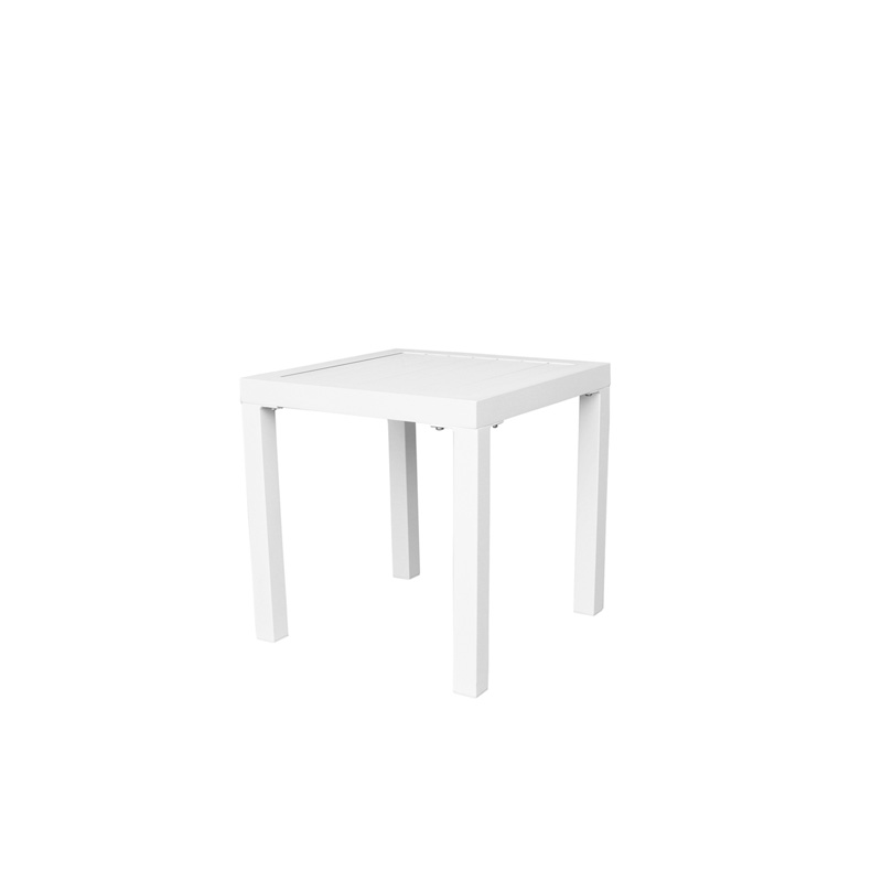 Σετ Σεζλόνγκ αλουμινίου με μαξιλάρι και textilene λευκό 5444G + 5424G