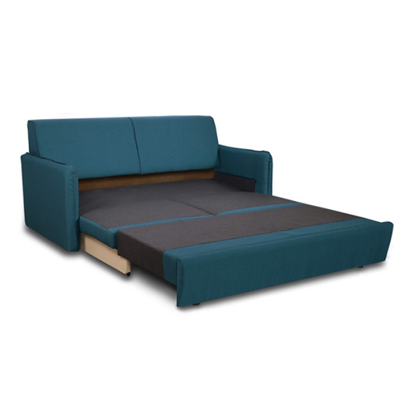 Διθέσιος Καναπές Με κρεβάτι  ABIGAIL 1113 IN  Διάσταση: 172*092*085cm Χρώμα υφάσματος: Petrol