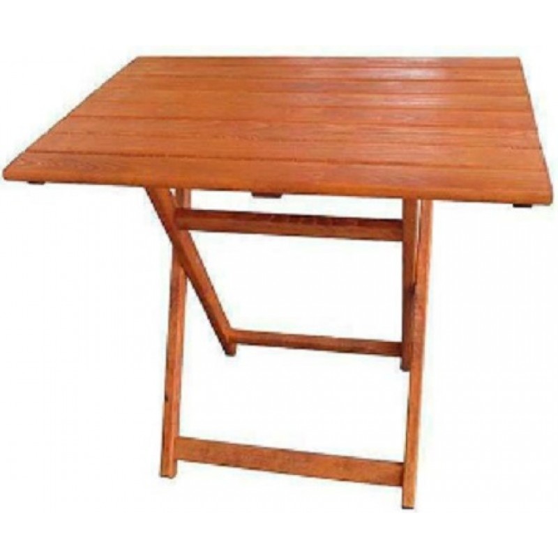 BL 5173 G  Τραπέζι πτυσσόμενο Από μασίφ φουρνιστή οξιά Βαφή εμποτισμού  80x60x75 cm