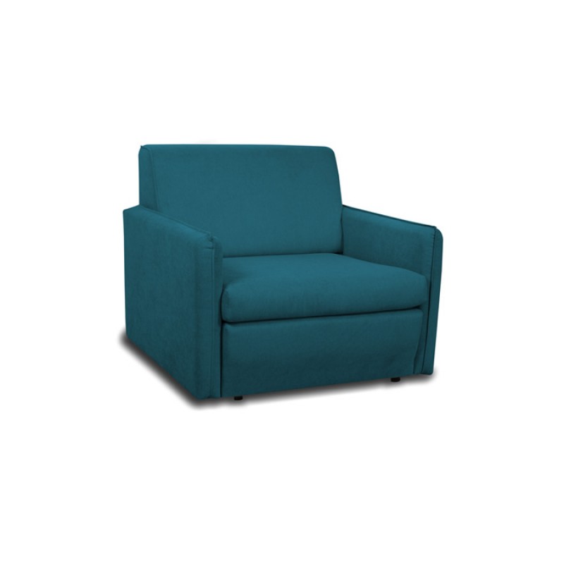 ΠΟΛΥΘΡΟΝΑ-ΚΡΕΒΑΤΙ CYNTHIA 1110 IN Χρώμα υφάσματος: Petrol   Κωδικός  400-21-005  Διάσταση πολυθρόνας: 095x092x085cm  