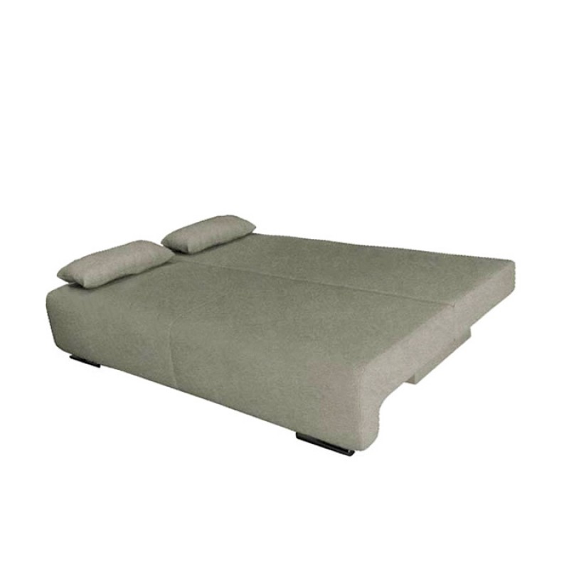 Τριθέσιος Καναπές Με κρεβάτι και αποθηκευτικό χώρο Διάσταση: 195*093cm  MAYA 1044 IN TAUPE